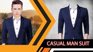 Casual Man Suit Editer capture d'écran 1