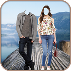 Jeans Couple Photo Suit Editor أيقونة
