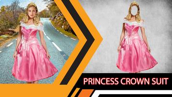 Princess Crown Suit Photo Editor plakat