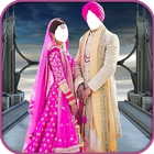 Shikh Wedding Couple Photo Suit Editor آئیکن