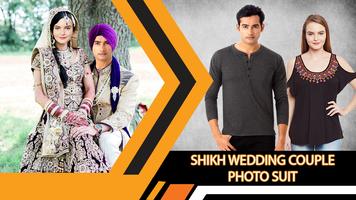 Shikh Wedding Couple Photo Suit Editor capture d'écran 2