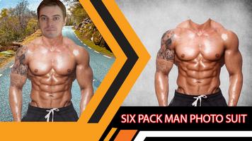 پوستر Six Pack Man Photo Suit