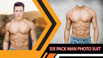 برنامه‌نما Six Pack Man Photo Suit عکس از صفحه