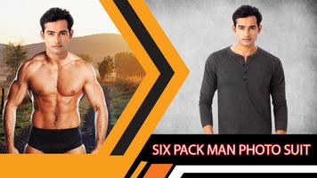 برنامه‌نما Six Pack Man Photo Suit عکس از صفحه