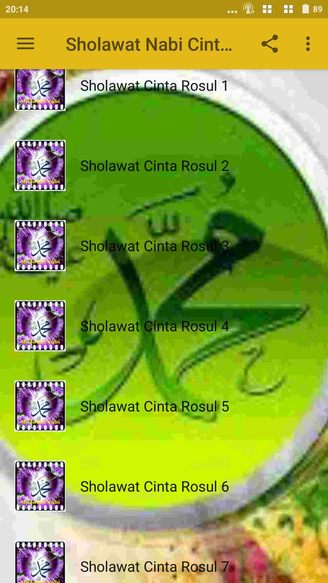 Sholawat Nabi Cinta Rosul For Android Apk Download