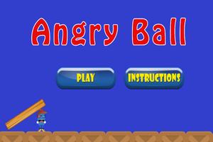 Angry Ball Affiche