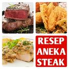 Resep Steak Ayam Chicken Steak Beef Steak أيقونة