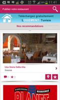 Restaurants Tunisie تصوير الشاشة 1
