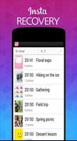 Insta Recover deleted Photos スクリーンショット 1