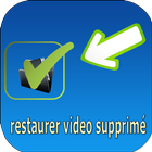 restore deleted video icône