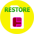 restore deleted contacts icône