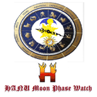 Moon Phase Watch / Clock with  آئیکن
