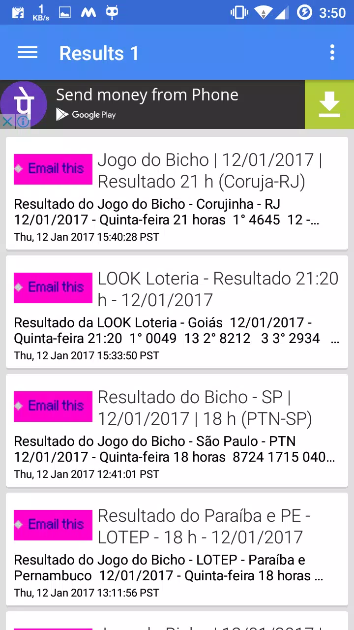 Jogo do Bicho - Resultado do Jogo do Bicho