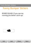 Funny Bumper Stickers capture d'écran 1