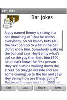Bar Jokes capture d'écran 1