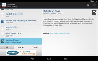 State Bar of Texas Events capture d'écran 3