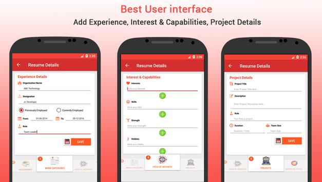 resume builder free quick cv maker templates apk download free