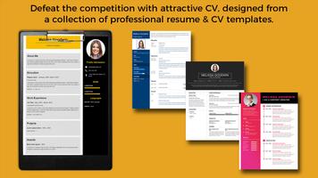 Resume Builder, CV Maker Plakat