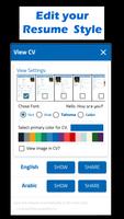 Resume Pro - CV Editor imagem de tela 1