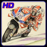 Andrea Dovizioso Wallpapers HD 포스터