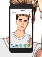 برنامه‌نما Justin Bieber Wallpapers HD عکس از صفحه
