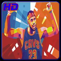 Lebron James Wallpapers HD پوسٹر