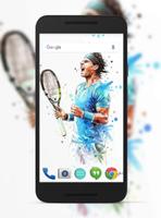 برنامه‌نما Rafael Nadal Wallpaper عکس از صفحه