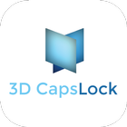 3D Capslock icon