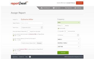 ReportExcel syot layar 1