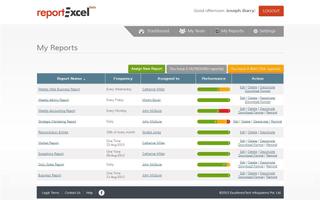 ReportExcel syot layar 2