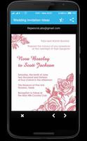 Wedding Invitation Ideas poster