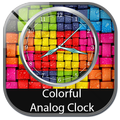 Colorful Analog Clock Live Wallpaper