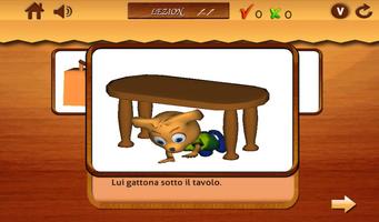 Verbi per i bambini 2- Italian screenshot 1