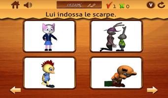 Verbi per i bambini 2- Italian screenshot 2