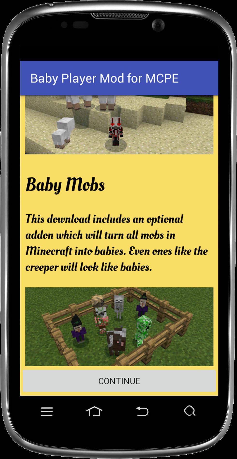 Baby Player Mod Para Mcpe For Android Apk Download