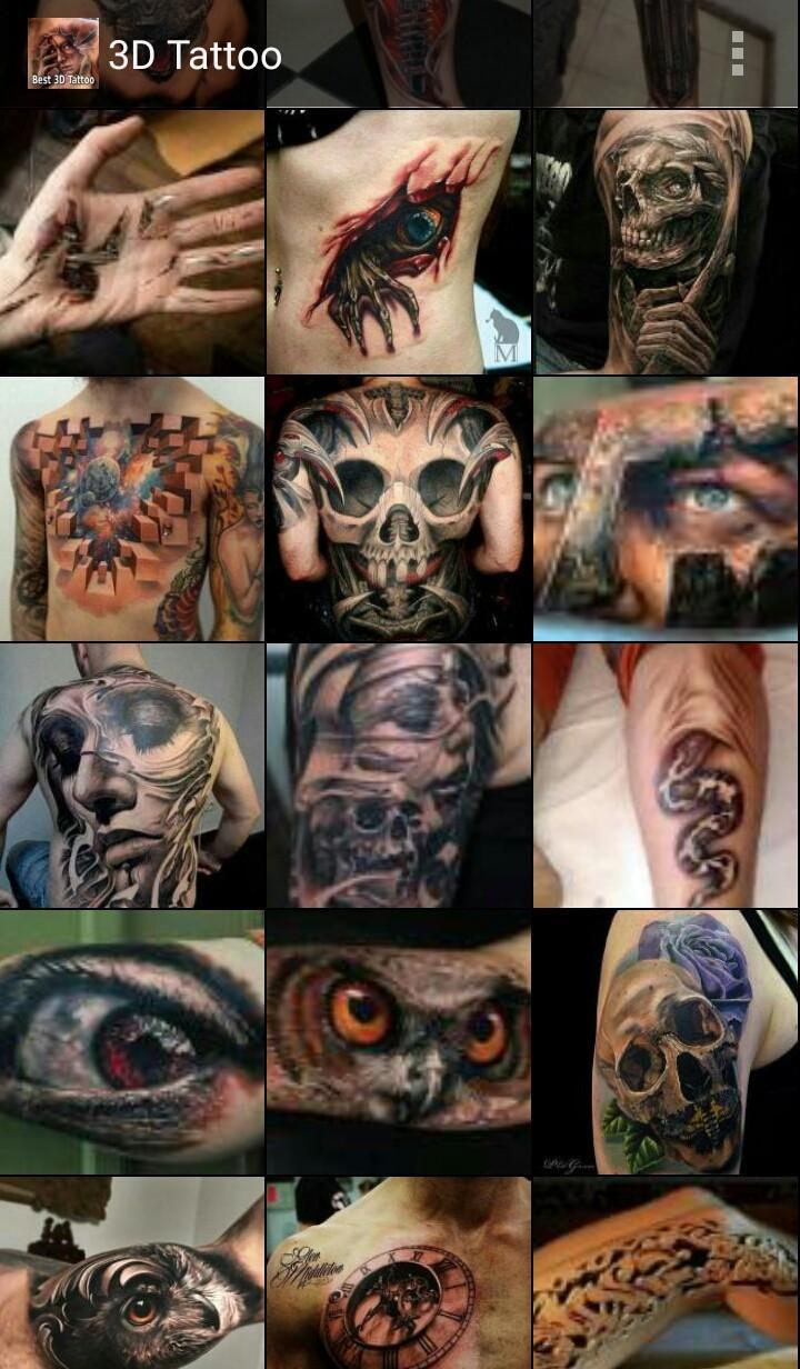 Paling Keren 15 Download  Gambar  Tato  Keren 3d