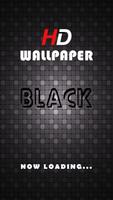 Black Wallpaper HD Affiche