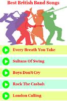 Poster Best British Band Songs