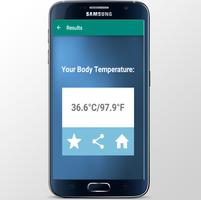 قياس حرارة الجسم بالبصمة Prank screenshot 2
