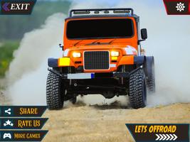 Offroad Jeep Driving Mania: 4x4 Prado Racing Games capture d'écran 1