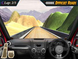 Offroad Jeep Driving Mania: 4x4 Prado Racing Games ภาพหน้าจอ 2
