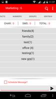 Bulk Sms capture d'écran 3
