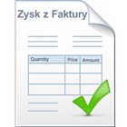 Zysk z faktury icon