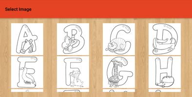 Alphabet Coloring Pages Screenshot 1