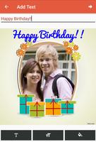 Happy Birthday Photo Frame capture d'écran 2