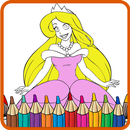 APK Princess Coloring Pages