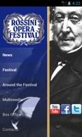 Rossini Opera Festival poster