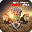 Wild Animal Photo Editor : Frame, Sticker, Effect