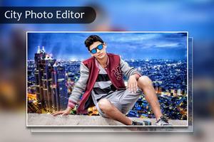 City Photo Editor : Hording Photo Frame Cartaz