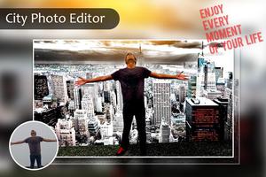 City Photo Editor : Hording Photo Frame imagem de tela 1